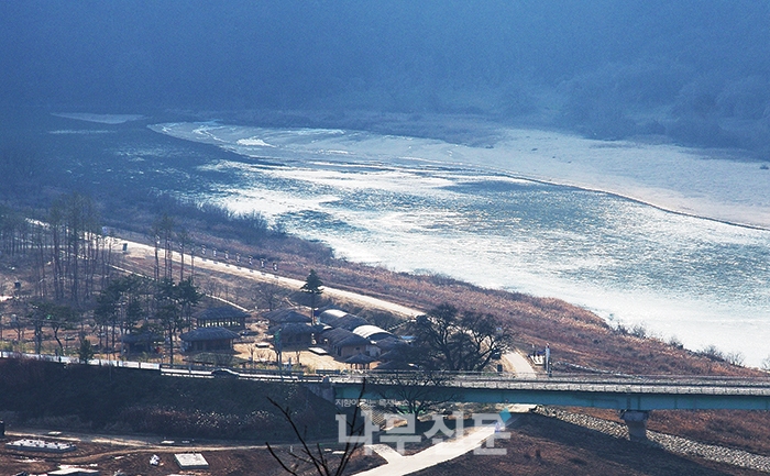 주막에 앉아 경북 예천군 삼강~회룡포 강변길 