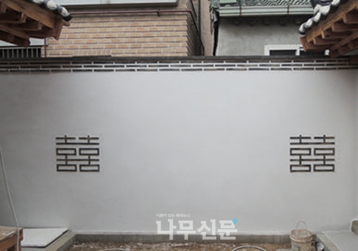 담장의 활용과 경관요소로의 담장