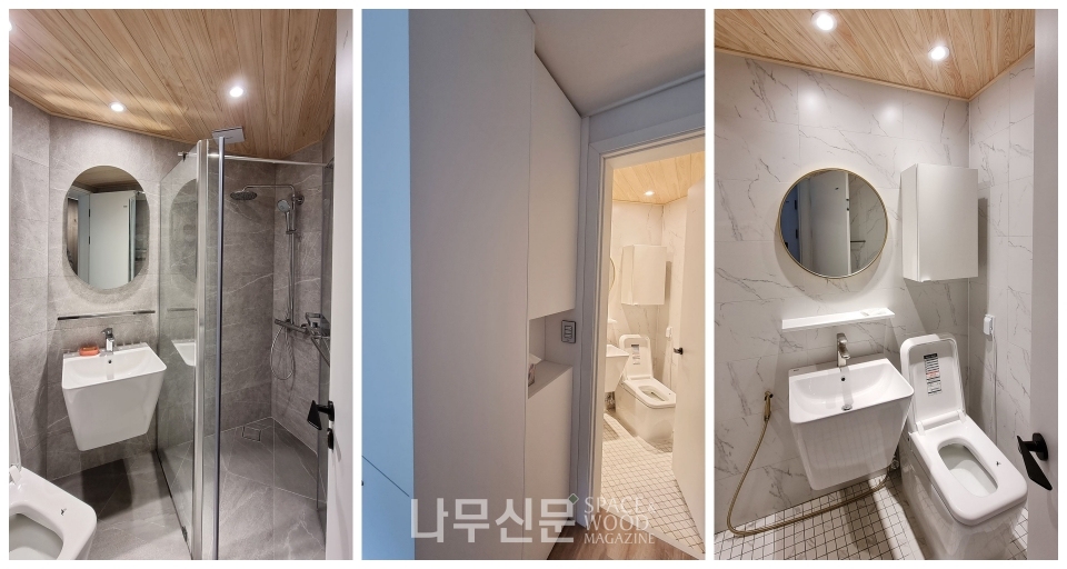 높은 다락과 벽난로가 있는 4층 상가주택